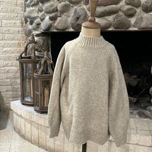 Zara mock neck sweater